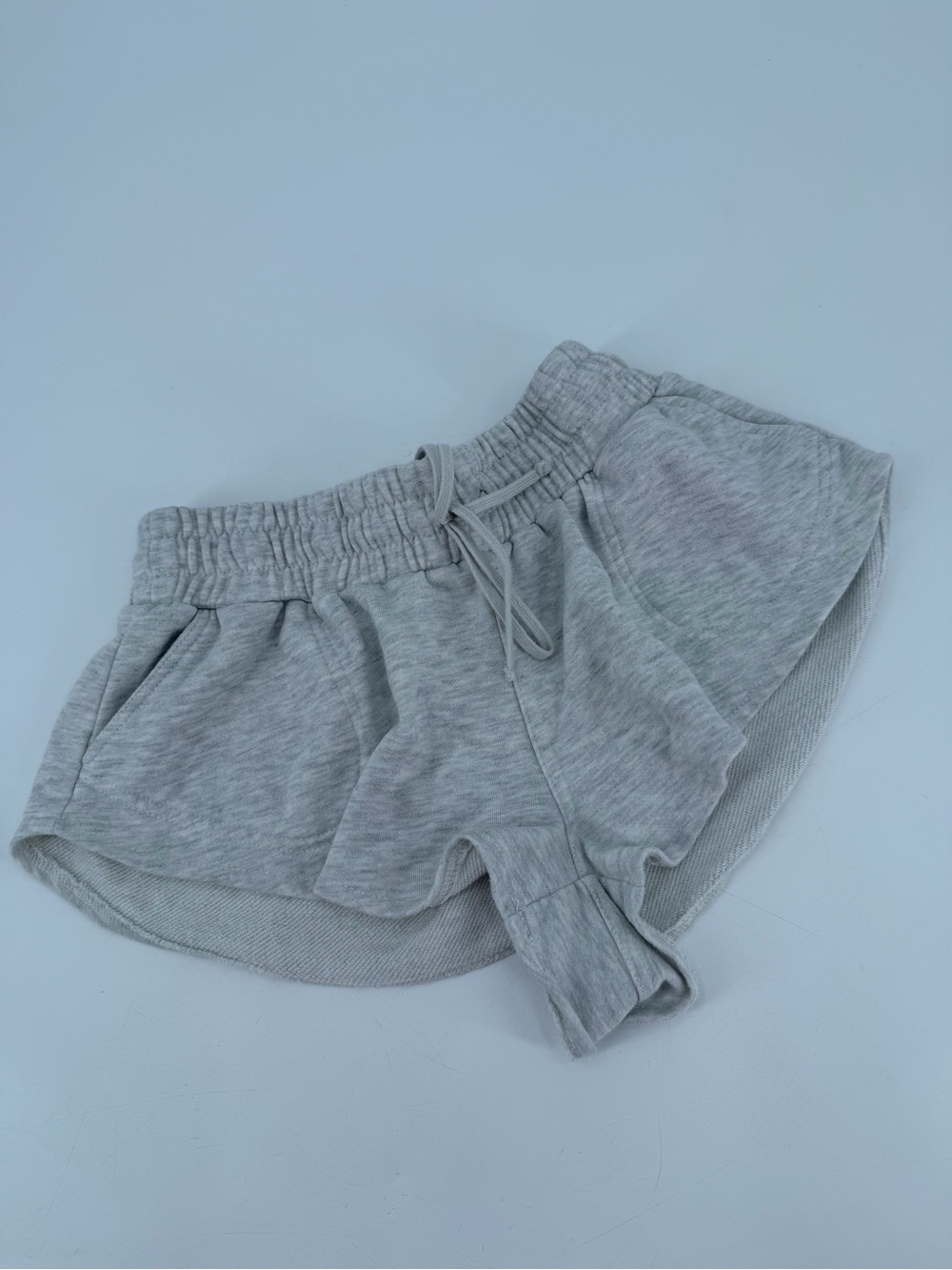 Anthropologie Daily Practice Low Rise Grey Lounge Mini Shorts XXS